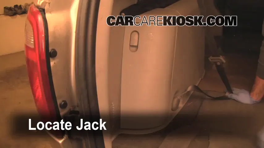 2007 Dodge Grand Caravan SXT 3.8L V6 Jack Up Car Use Your Jack to Raise Your Car